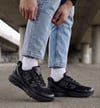 Erkek Siyah Gold Sneaker Günlük Sneaker Spor Ayakkabı 064