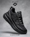Erkek Siyah Gold Sneaker Günlük Sneaker Spor Ayakkabı 064