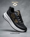 Erkek Siyah Gold Sneaker Günlük Sneaker Spor Ayakkabı 064