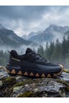 Erkek Siyah Taba Su İtici Günlük Sneaker Spor Ayakkabı 072