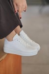 Kadın Beyaz  Günlük Sneaker SLZ03