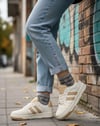 Kadın Beyaz Ortopedik Taban Günlük Sneaker 056