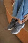 Kadın Beyaz Ortopedik Taban Günlük Sneaker 061