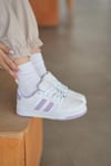 Kadın Beyaz Ortopedik Taban Günlük Sneaker 056
