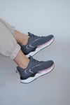 Kadın Beyaz Ortopedik Taban Günlük Sneaker 048