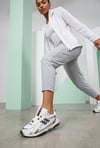 Kadın Beyaz Siyah Sneaker Günlük Yürüyüş Spor Ayakkabı 069 Beyaz-Siyah