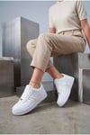 Kadın Beyaz Sneaker Günlük Yürüyüş Spor Ayakkabı 067-K Beyaz