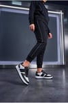 Kadın Siyah Beyaz Sneaker Günlük Yürüyüş Spor Ayakkabı 067-K Siyah-Beyaz