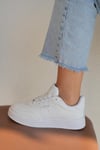 Kadın Siyah Ortopedik Hafif Taban Günlük Sneaker 