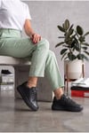 Kadın Siyah Sneaker Günlük Spor Ayakkabı 068 Siyah