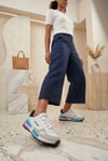 Kadın Siyah Su İtici Günlük Sneaker Spor Ayakkabı 066