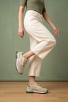 Kadın Siyah Su İtici Günlük Sneaker Spor Ayakkabı 066