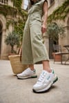 Kadın Siyah Su İtici Günlük Sneaker Spor Ayakkabı 066