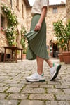 Kadın Siyah Su İtici Günlük Sneaker Spor Ayakkabı 066