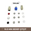 10.5 mm Sedefli Çıtçıt (100 ad)