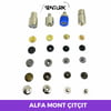 12.5 mm Alfa Kapaklı Çıtçıt (100 ad)