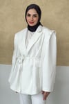 CEKETAlicia Ceket 06040 Beyaz
