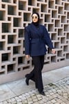CEKETBağlamalı Ceket 1057 Lacivert