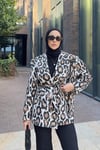 CEKETLeopar Desenli Ceket 06065