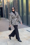 CEKETLeopar Desenli Ceket 06065