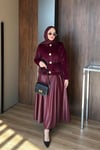 CEKETOslo Yumoş Ceket 1119 Bordo
