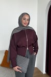 CEKETPremium Sucuba Ceket 1126 Bordo