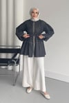 CEKETStil Denim Ceket 1066 Siyah
