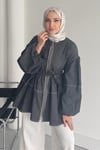 CEKETStil Denim Ceket 1066 Siyah