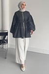 CEKETStil Denim Ceket 1066 Siyah