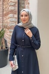 ELBİSEÇıtçıtlı Elbise 1071 Lacivert