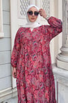 ELBİSEEsio Elbise 1087 Fuşya