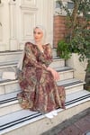 ELBİSEEsio Elbise 1087 Kahve