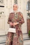 ELBİSEEsio Elbise 1087 Kahve