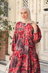 ELBİSEEsio Elbise 1087 Kırmızı