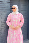 ELBİSEEsio Elbise 1087 Pembe