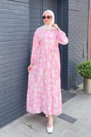 ELBİSEEsio Elbise 1087 Pembe
