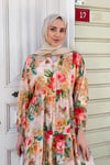 ELBİSEEsio Elbise 1087 Turuncu
