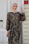 ELBİSEEsio Elbise 1087 Yeşil
