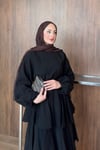 ELBİSEKat Kat Elbise 1183 Siyah