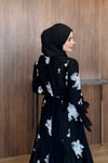 ELBİSEKemerli Elbise 1202 Siyah