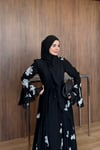 ELBİSEKemerli Elbise 1202 Siyah