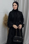 ELBİSELily Şifon Elbise 8235 Siyah