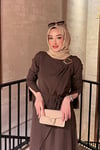 ELBİSELola Elbise 1071 Kahve