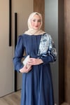 ELBİSEMoi Elbise 1082 Lacivert