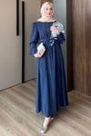 ELBİSEMoi Elbise 1082 Lacivert