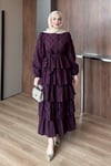 ELBİSEMoi Elbise 1191 Bordo