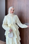 ELBİSEMoi Elbise 1191 Sarı