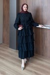 ELBİSEMoi Elbise 1191 Siyah