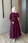 ELBİSEOliver Elbise 1093 Bordo