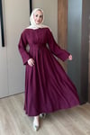 ELBİSEOliver Elbise 1093 Bordo